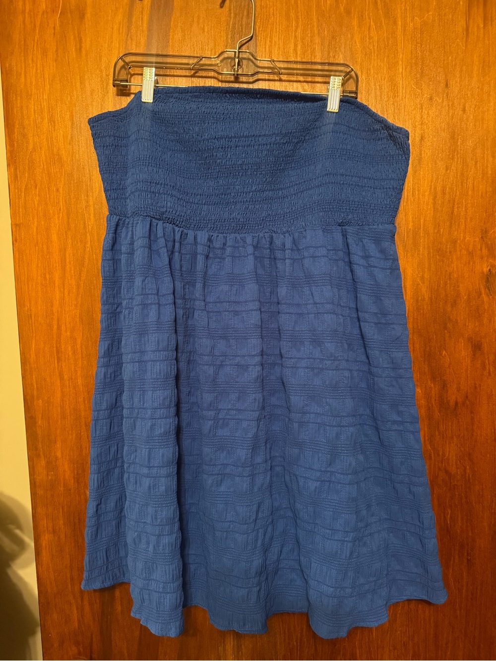 Women’s Plus Size Smocked Tube Midi Dress Size 3XL